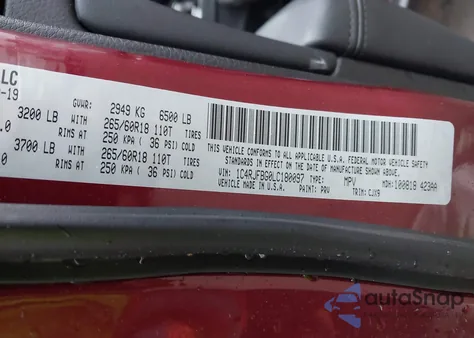 2020 Jeep Grand Cherokee Limited 4X4 из США, поврежденный, VIN 1C4RJFBG0LC180097